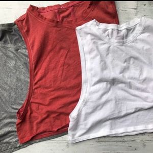 Lululemon Muscle Love Crop Top Bundle